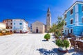 Fazana, Croatia. Beautiful small town spotlight of Istria, Adriatic Sea Royalty Free Stock Photo