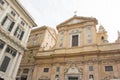 FaÃÂ§ade of the Church of Jesus in Genoa