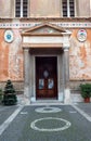 Church of Santa Pudenziana in Rome, Italy Royalty Free Stock Photo