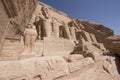 FaÃÂ§ade Great Temple of Ramses II, Abu Simbel, Egypt