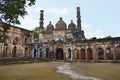 FaÃÂ§ade of Imambara and Masjid at the British Residency built by Nawab Asaf Ud-Daulah completed by Nawab Saadat Ali Khan