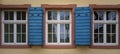 FaÃÂ§ade of an old house at Freiburg im Breisgau Germany Royalty Free Stock Photo