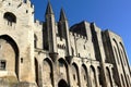 FaÃÂ§ade of the Palace of the Popes in Avignon