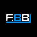 FBB letter logo creative design with vector graphic, FBB Royalty Free Stock Photo