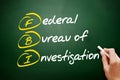 FBI - Federal Bureau of Investigation acronym