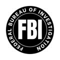 FBI federal bureau of investigation symbol icon