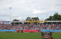 FBK games in Fanny Blankers Koen Stadium in Hengelo Royalty Free Stock Photo