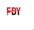 FBY Letter Initial Logo Design Vector Illustration Royalty Free Stock Photo