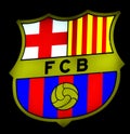 FC Barcelona badge Royalty Free Stock Photo