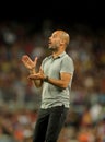 FC Barcelona coach Josep Guardiola