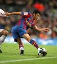 FC Barcelona striker Pedro Royalty Free Stock Photo