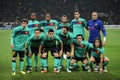FC Barcelona Team before the match