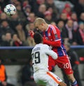 FC Bayern Muenchen v FC Shakhtar Donetsk - UEFA Champions League Royalty Free Stock Photo