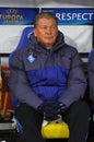 FC Dynamo Kyiv manager Oleh Blokhin