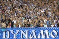 FC Dynamo Kyiv supporters Royalty Free Stock Photo