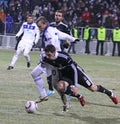 FC Dynamo Kyiv vs Besiktas Royalty Free Stock Photo