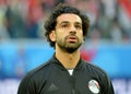 FC Liverpool and Egypt football star Mohamed Salah Royalty Free Stock Photo