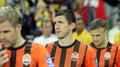 FC Shakhtar Donetsk players Royalty Free Stock Photo