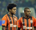 FC Shakhtar Donetsk players Royalty Free Stock Photo