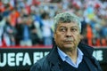 FC Shakhtar head coach Mircea Lucescu Royalty Free Stock Photo