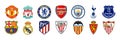 FC of Spain, England. Barcelona, Real Madrid, Athletic, Atletico Madrid, Valencia, Sevilla, Real Zaragoza. Liverpool, Chelsea,