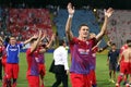 FC Steaua Bucharest - FC Ekranas Royalty Free Stock Photo