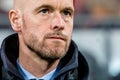 FC Utrecht trainer coach Erik ten Hag Royalty Free Stock Photo