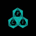 FCI creative minimalist letter logo. FCI unique vector initials alphabet letter logo Royalty Free Stock Photo