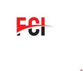 FCI Letter Initial Logo Design Vector Illustration Royalty Free Stock Photo