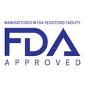 FDA approved logo for healthcare and medical industries