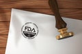 FDA approved pressing seal stamp logo on paper for Pharmaceuticals companies.
