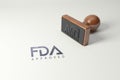 FDA approved stamp logo for Pharmaceuticals companies.