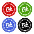 Fda approved stamp