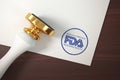 FDA Registered Facility stamp on white paper seal.