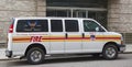 The FDNY fire family transport foundation van