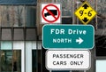 FDR Drive North sign