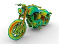 FEA - motorcycle model