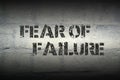 Fear of failure gr