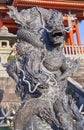 Fear inducing dragons at Kiyomizu-dera temple. Royalty Free Stock Photo