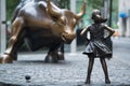 Fearless girl Royalty Free Stock Photo