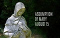 Assumption of Mary stock images Royalty Free Stock Photo