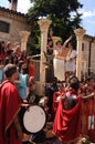 Feast of Bacchus.SPAIN Royalty Free Stock Photo