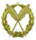 Feather badge