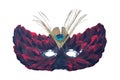 Feather Cat Mask