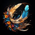 Feather Fusion: Artistic Image with Seamless Integration of Feathers and Unexpected Objects