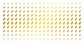 Feather Golden Halftone Effect Royalty Free Stock Photo