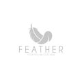 Feather. Logo