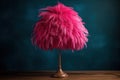 Soft beauty interior red design background background pink feather fashion white light colorful Royalty Free Stock Photo