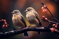 Feathered beauty a bird posing gracefully on a tree branch Royalty Free Stock Photo