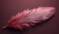 Feathered elegance, an antique quill pen writes history romantic literature generated by AI Royalty Free Stock Photo